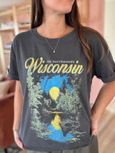 Load image into Gallery viewer, wisconsin northwoods vintage tee