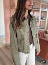 Load image into Gallery viewer, in the pasture olive jacket