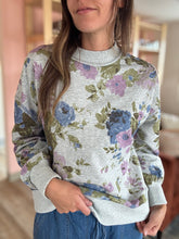 Load image into Gallery viewer, louise floral sweatshirt