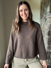 Load image into Gallery viewer, brown mock neck sweater