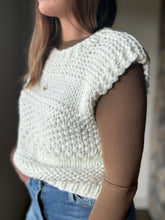 Load image into Gallery viewer, isla ivory chunky knit vest