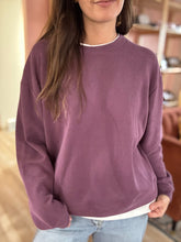Load image into Gallery viewer, plum layered pullover
