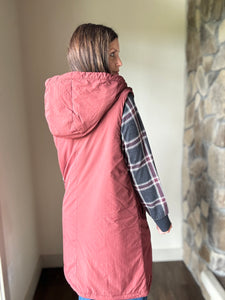 malbec midi vest