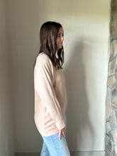 Load image into Gallery viewer, warm taupe ribbed dolman sweater