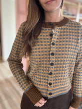Load image into Gallery viewer, penelope check cardigan