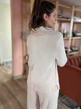 Load image into Gallery viewer, ultra cozy oatmeal cowl top