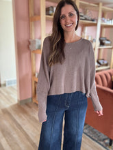 Load image into Gallery viewer, day to night mocha ribbed top