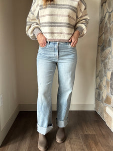 hidden light vintage classic straight stretch jean