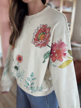 Load image into Gallery viewer, full bloom graphic sweatshirt
