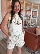 Load image into Gallery viewer, watercolor mallard shorts
