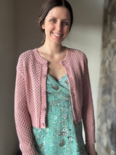 Load image into Gallery viewer, green print flutter dress