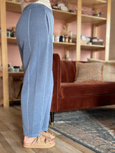 Load image into Gallery viewer, kinsey light denim barrel sweatpants