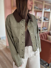 Load image into Gallery viewer, in the pasture olive jacket