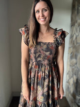 Load image into Gallery viewer, olive daydreamer smocked dress