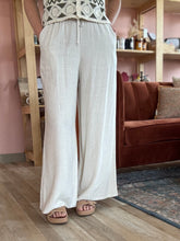 Load image into Gallery viewer, sugarloaf oatmeal elastic waist pants