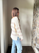 Load image into Gallery viewer, oversized boyfriend stripe sweater