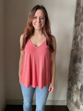 Load image into Gallery viewer, flowy ribbed v-neck tank | 6 colors