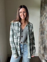 Load image into Gallery viewer, forest mineral wash button vest