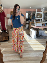 Load image into Gallery viewer, bright floral maxi skirt
