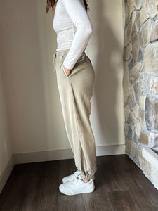 stone mineral washed jogger