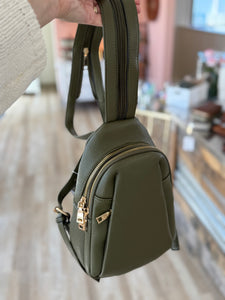 convertible sling bag + backpack