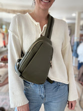 Load image into Gallery viewer, convertible sling bag + backpack