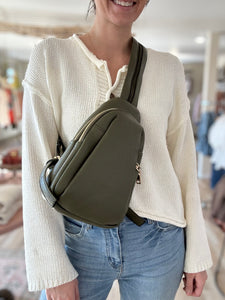 convertible sling bag + backpack