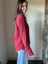 Load image into Gallery viewer, ultra soft crimson flannel