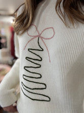 Load image into Gallery viewer, all spruced up embroidered sweater