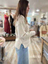 Load image into Gallery viewer, oatmeal waffle henley