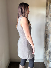 Load image into Gallery viewer, avenues black+tan tweed mini dress