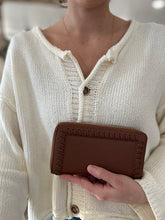 Load image into Gallery viewer, nora whipstitch zip-around wallet | 3 colors