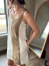 Load image into Gallery viewer, olive+oat colorblock dress