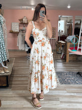 Load image into Gallery viewer, sienna floral corset dress