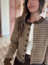 Load image into Gallery viewer, penelope check cardigan