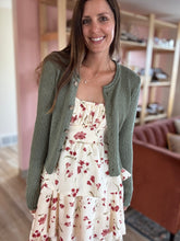 Load image into Gallery viewer, poppy floral tiered dress