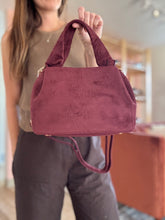 Load image into Gallery viewer, suede satchel purse | 2 colors