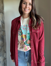 Load image into Gallery viewer, ultra soft crimson flannel