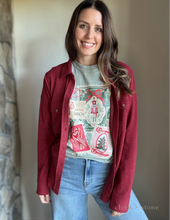 Load image into Gallery viewer, ultra soft crimson flannel