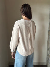 Load image into Gallery viewer, stone fuzzy long sleeve top