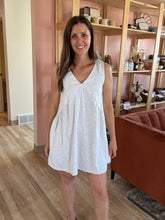 Load image into Gallery viewer, twiggy grey shift dress