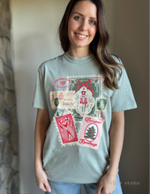 Load image into Gallery viewer, christmas postcard tee