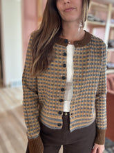 Load image into Gallery viewer, penelope check cardigan