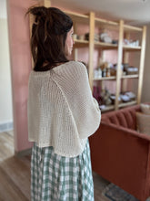 Load image into Gallery viewer, basil gingham midi dress