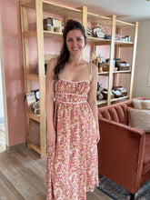 Load image into Gallery viewer, rose floral binding dress