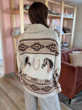 Load image into Gallery viewer, hold your horses cardigan