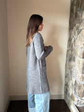 Load image into Gallery viewer, charcoal coatigan