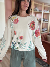 Load image into Gallery viewer, full bloom graphic sweatshirt