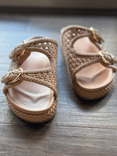 Load image into Gallery viewer, sun-kissed woven slides
