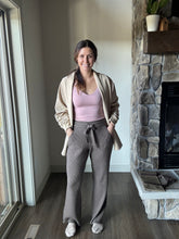 Load image into Gallery viewer, natural french terry oversized cardigan